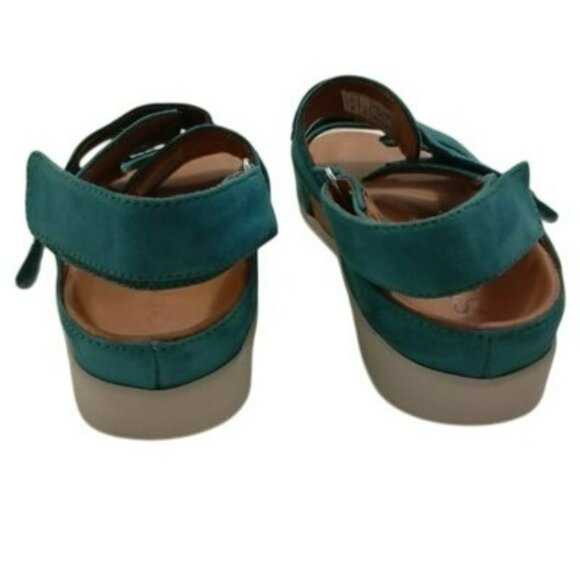 Strive Aruba I Teal Sandals Womens Size 5 US/ 35 UK Adjustable Straps Comfort Fi - Picture 6 of 6